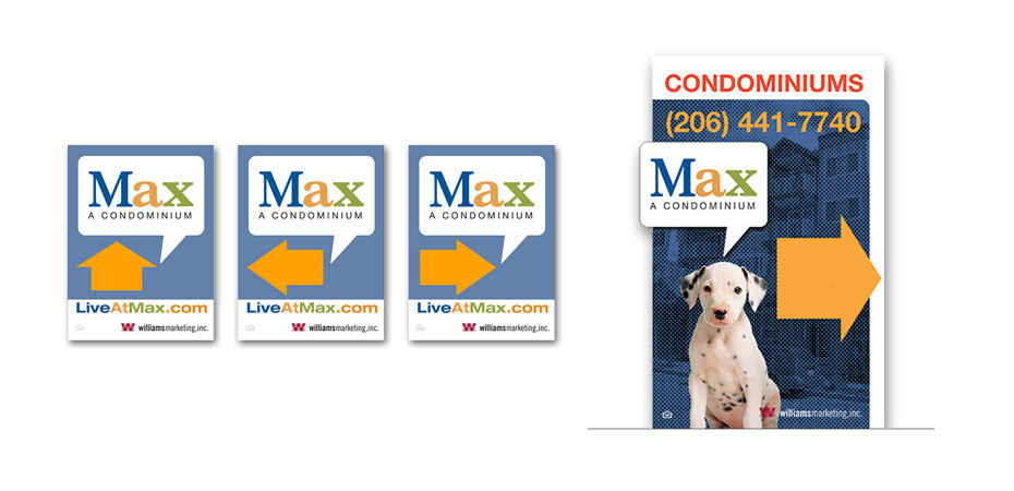 real estate sign design