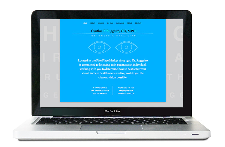 optometrist website design