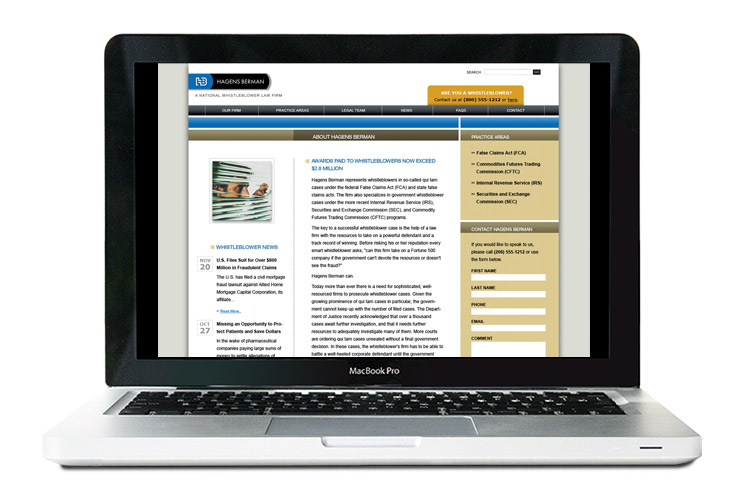 law firm website design